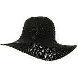 Ladies Hand Crocheted Hats-Black