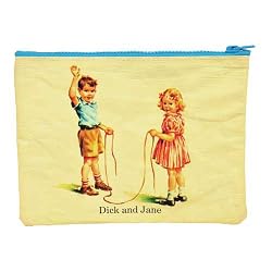 Blue Q Recycled Zipper Pouch