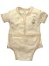 Apparel : Short Sleeve Onezie Bodysuit with Waist Snap Closure by Baby's Own
