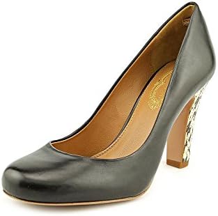 Elie Tahari Harper Womens Size 6.5 Black Leather Pumps Heels Shoes