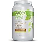 Vega One All-in-One Nutritional Shake, Chocolate, Large Tub,30.9 oz