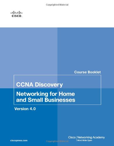 CCNA Discovery Course Booklet 1587132427 pdf