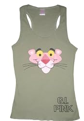 Pink Panther GI Pink Green Tank for women