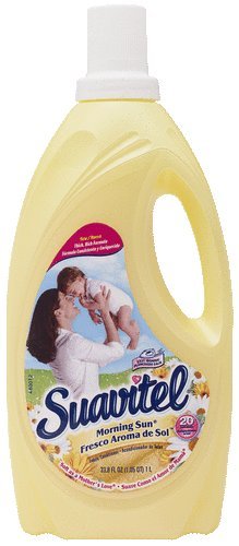 Suavitel Fabric Softener, Morning Sun, 33.8 Ounce (Pack of 3)