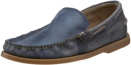 BED:STU Men's Uncle Larry Slip-On,Denim,10 M US