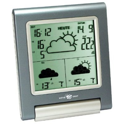 TFA ZETA IT 35.5028.IT Satellitengestützte Funk-Wetterstation m. Aussensender!
