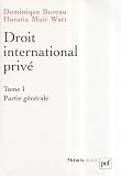 Revue Puf  / Droit International Prive Tome 1 Partie Generale