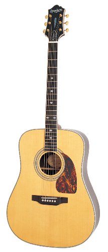 Epiphone DR-500R Masterbilt Collection Acoustic Guitar Dreadnought Natural Satin