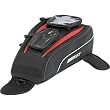 Joe Rocket Hammerhead Tank Bag w/ Free B&F Heart Sticker Bundle - Black/Red