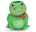 Adorable Frog/Toad Planter Vase With Red Polka Dot Bow And Big Smile