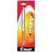 Pilot Grip Center of Gravity Retractable Ballpoint Pen, Medium Point, Orange Grip, Black Ink (36183)