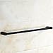 MARMOLUX ACC Bathroom Towel Bar Stainless Steel Bathroom Hotel Style Decor Rack Invisible Wall Mount Hanger Washcloth Holder Rail Non-Slip 21.5 Inch Black Paint Burghead Series