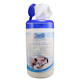 Click here to buy Contour Cpap Mask Wipes by Contour.