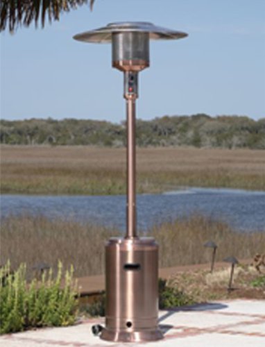 Fire Sense 60697 Copper Finish Deco Commercial Patio Heater