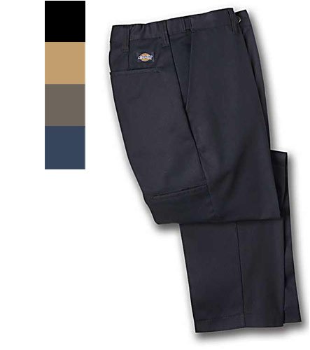Dickies Work Clothes: Mens Cotton Blend Work Pants LP700 BK