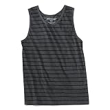 Blue Sol Striped Heathered Tank Top