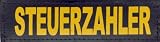 STEUERZAHLER 2x Logos GROSS gelb für Julius K9 / Logo Klettlogo Austauschlogo K-9 Powergeschirr + IDC (Geschirrgrößen: “1″, “2″, “3″ und “4″)