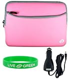 ASUS Eee PC 1000 10-Inch Netbook Sleeve Case and Car Charger