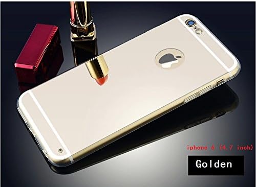 Giraffe Power(TM) Elegant Ultra-thin Slim Flexible Clear Shiny Mirror TPU Surround Case Cover for iphone6/iphone6 Plus/Samsung Galaxy S6/S6 Edge/Note4 Free Gift 2 Screen Protectors + 1 Stylus