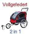 2 in 1 JOGGER FAHRRADANHÄNGER
