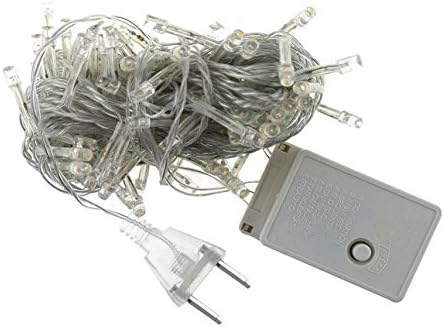 String Lights ,MiHua 10m 33ft 100 LED Bulbs String Lights ,US Plug 110V Cool White Lights Strings Christmas Wedding Party Decoration ( Cool White )