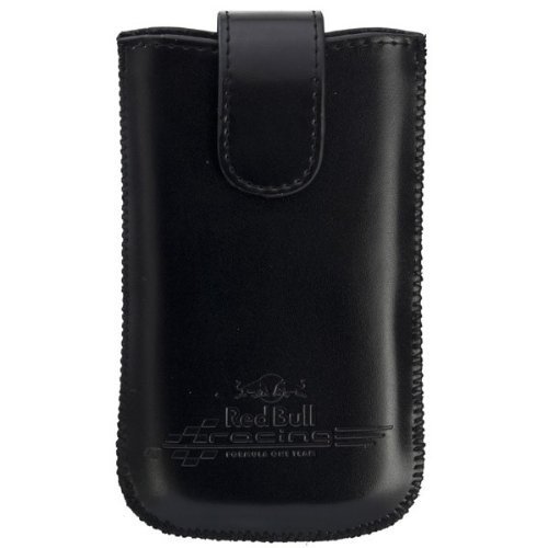 PETER J&Auml;CKEL RED BULL RACING Case LEATHER Groesse L Black Preisvergleich