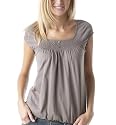 Promod Weites T-Shirt mit Smocks