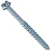 Wej-It Stalgard Coated Coated Carbon Steel Hex Washer Head Drive, Concrete Screw, USA Made, 1/4" Diameter, 2-3/4" Length, Pack of (100)