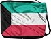 RikkiKnight Kuwait Flag Messenger Bag - Book Bag ***with matching coin purse wallet*** -School Bag -