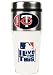 MLB Minnesota Twins 16oz Baseball Travel Tumbler