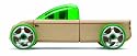 Manhattan Toy Automoblox T9 Green Pick-up