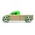 Automoblox T9 Green Pick-up Truck