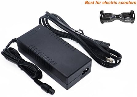 KPPOL® 42V 2A Smart Balance Hoverboard Electric Scooter Battery Charger for Two Wheels Smart Self Balancing Scooters Drifting Board