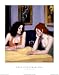 Deep Conversation by Ed Martinez. ART PRINT ON CANVAS with 1 1/2 inch deep bars. 9.12 inches width by 10.67 inches height. Highest Quality Art Poster Print