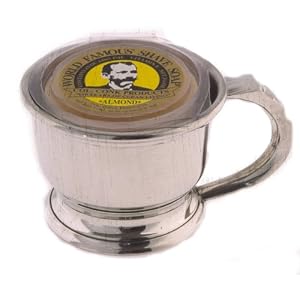 Buy Colonel Conk Model 137 Pewter Shave Mug with Soap by Colonel Conk