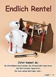 Produkt-Bild: Tatzino B&auml;r Gru&szlig;karte - Endlich Rente
