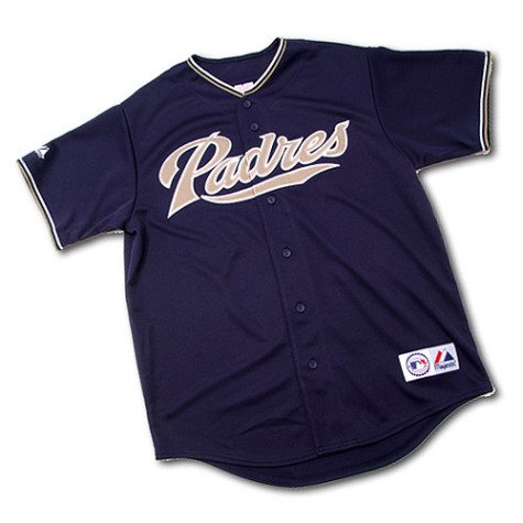 Men's San Diego Padres Replica Alternate Jersey by Majestic
