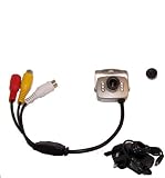 Wired 6LED Pinhole SPY CCTV Colour Audio sound Home & Office security camera