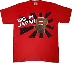 Domo Domo-Kun Big in Japan Red T-Shirt Tee