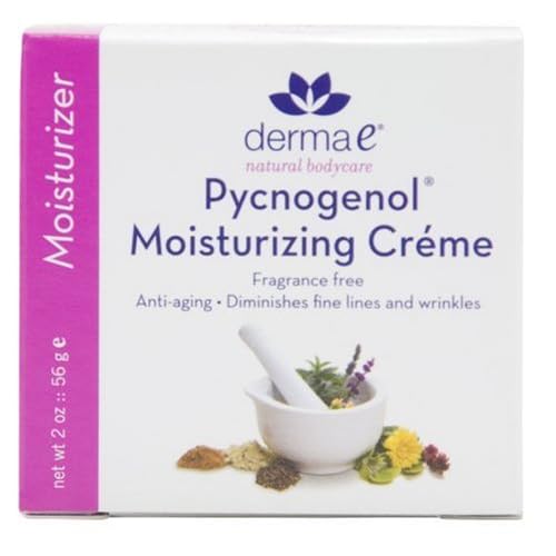 derma e Skin Care Pycnogenol Cream with Vitamins C E & A, 2 oz