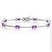 STUDIO 925: *BRADFORD ROYAL AMETHYST CZ BRACELET*
