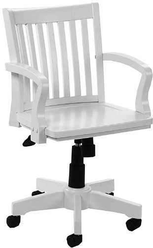 Boss Banker's Chair, Antique White