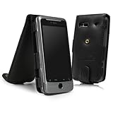 BoxWave Designio Leather HTC Desire Z Case (Vertical Flip Cover)