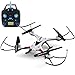 Vicbovo JJRC H31 Waterproof Headless Mode 360° Rolling Action 3D CF One Key Return 2.4G 4CH 6Axis RC Quadcopter RTF with LED Light for Night Flight(White)