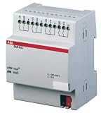 ABB SA/S8.10.1 EIB/KNX Schaltaktor, 10AX, REG, 8-fach