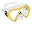Cressi Bonete Bag Light Weight Travel Fun Snorkeling Set, Yellow, Small/Medium