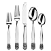 Gourmet Settings Camelot 20-Piece Flatware Set, Service for 4