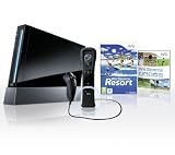 Console Wii noire + accessoires (inclus Wii Sports + Wii Sports Resort)