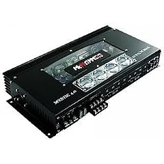 Car-Amplifier McHammer 'Mystic 4.0' 4x 675 Watt, schwarz, wei�es Backlight