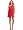 BCBGeneration Women's Tiered Pleated Dress, Guava, XX-Small